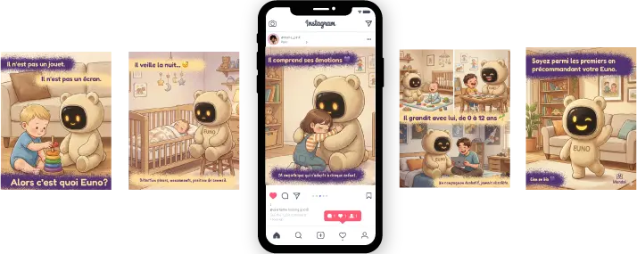 Visuel de publication Instagram de la page Mundaï